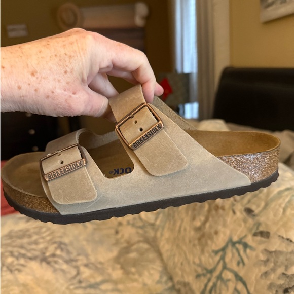 Birkenstock Arizona tobacco Double Strap Sandals - Picture 5 of 10